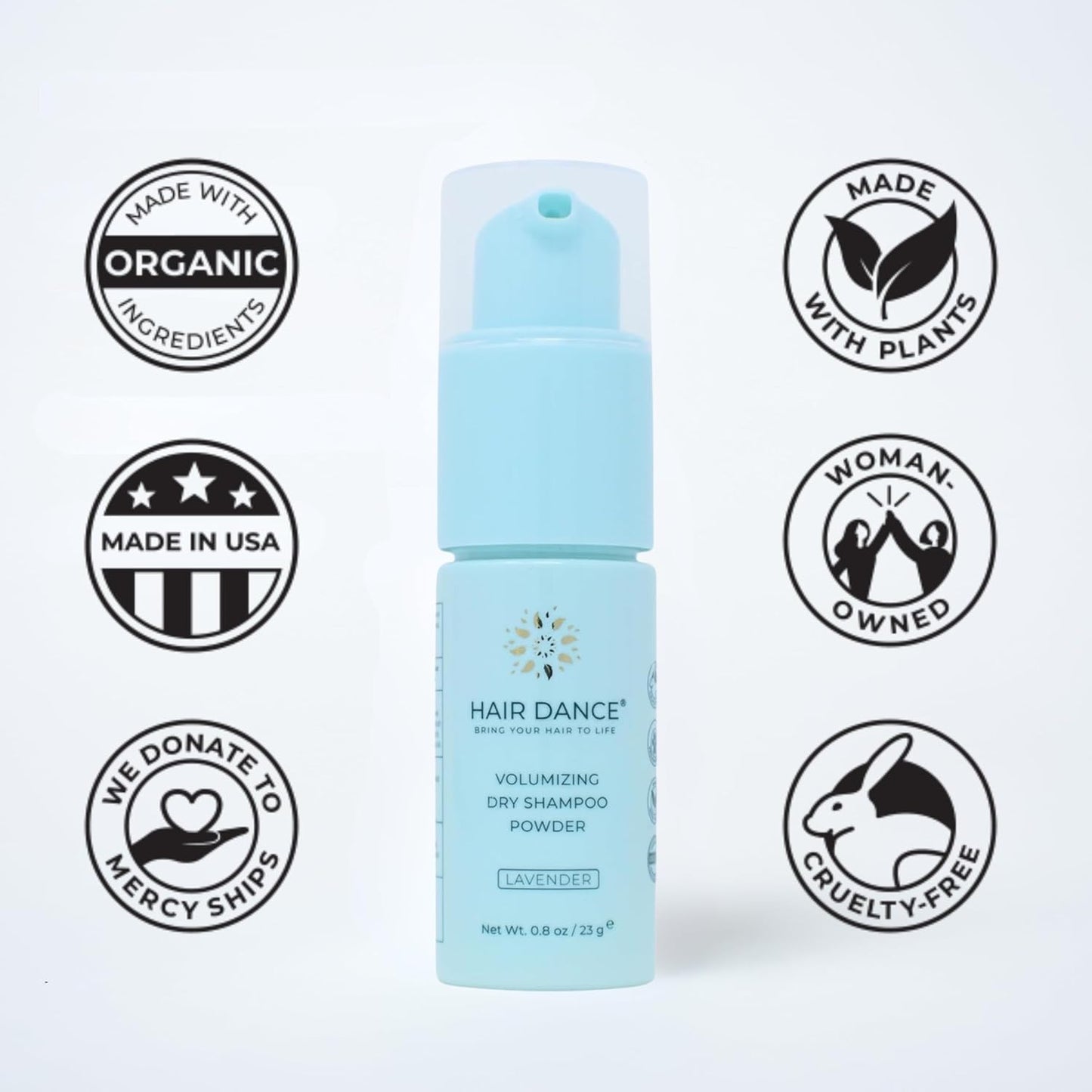 Variety Pack - Dry Shampoo Powder | Natural & Organic Ingredients | Made in USA