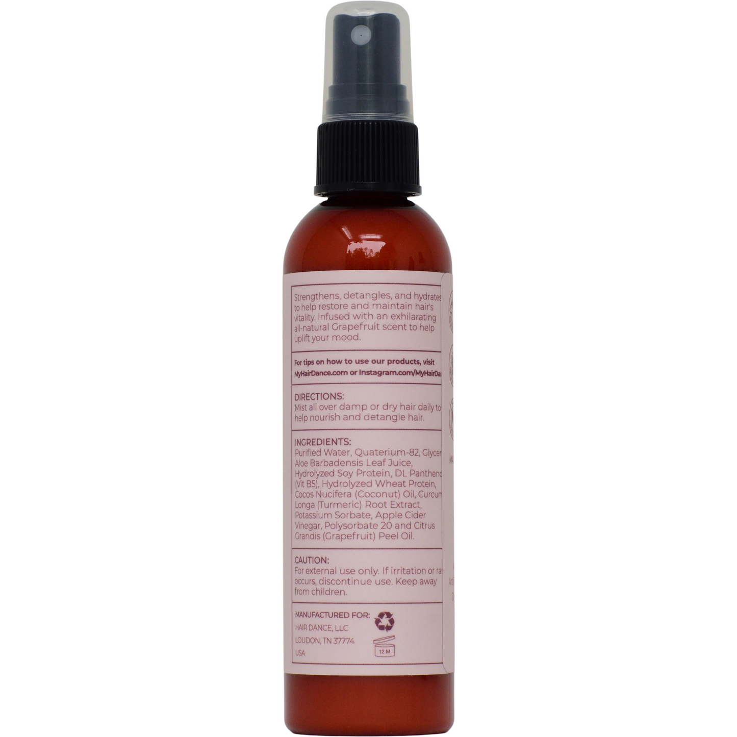 Ultra-Light Conditioning Spray in Grapefruit