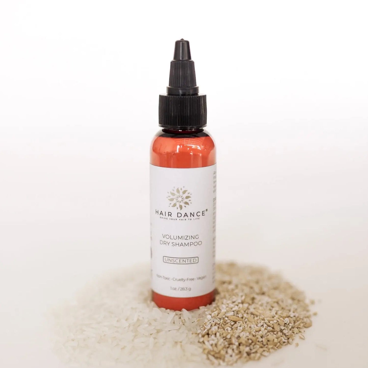 Unscented Volumizing Dry Shampoo Powder - Organic Ingredients Hair Dance