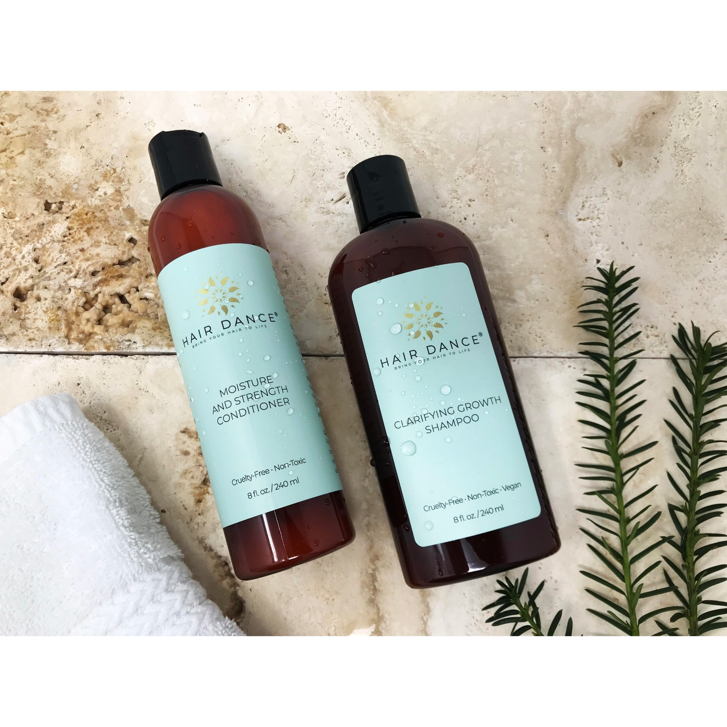 Clarifying Growth Shampoo & Strengthening Growth Conditioner Set