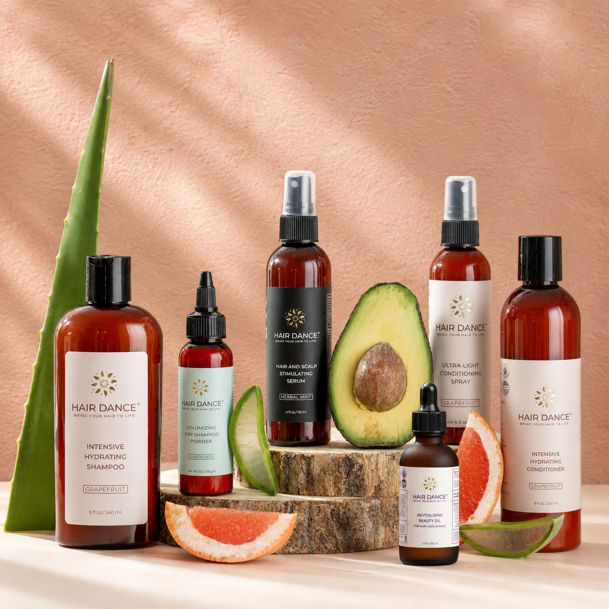 Intensive Hydrating Hair Set for Repair and Growth Support My Hair Dance