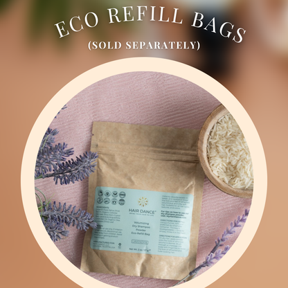 Dry Shampoo Powder (Non-Aerosol Spray) | Natural & Organic | Made in USA | Jumbo Size