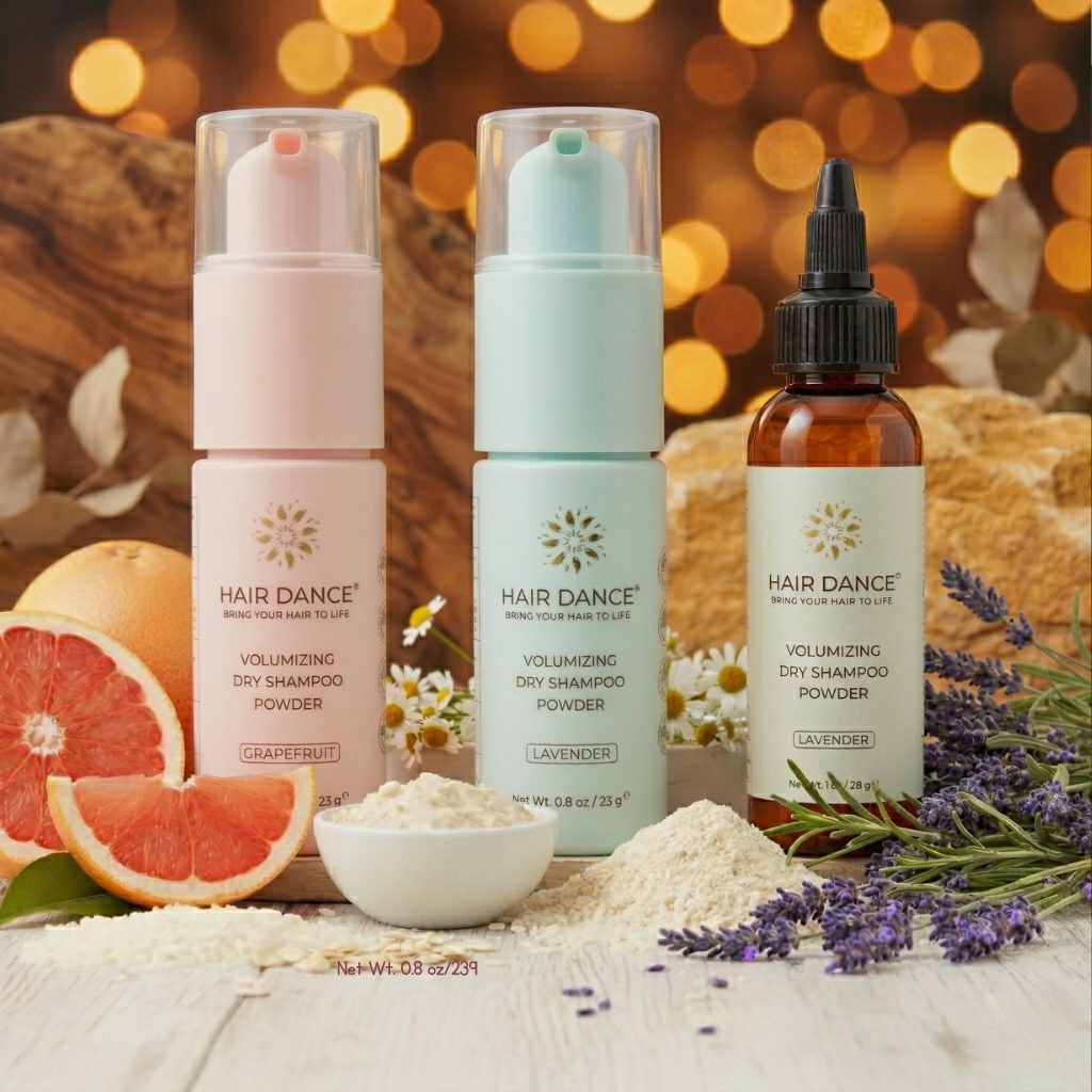 Variety Pack - Dry Shampoo Powder | Natural & Organic | Made in USA Hair Dance