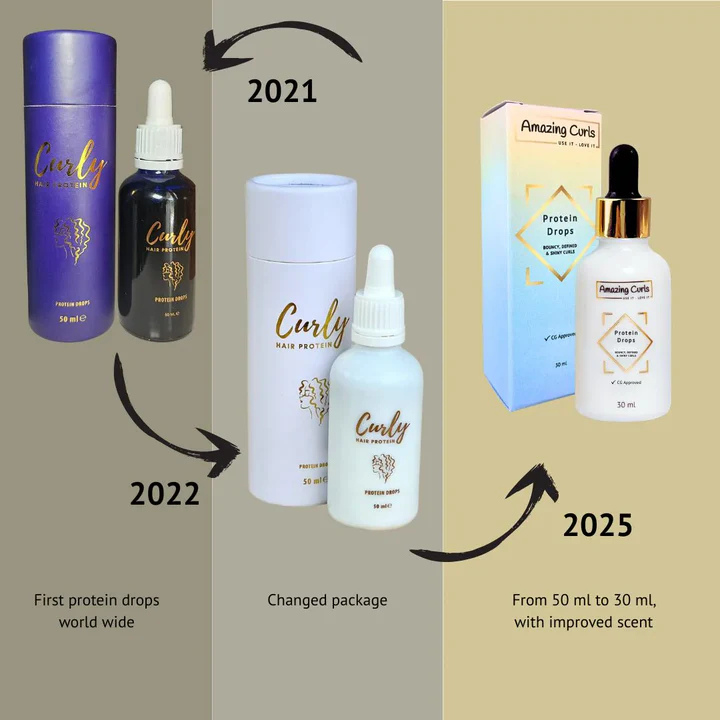 [Restocks between April 1- April 8] [Limited Edition] (Sold by Amazing Curls Netherlands) Curly Protein Drops 30ml Amazing Curls