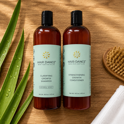 Clarifying Growth Shampoo & Strengthening Growth Conditioner Set Hair Dance