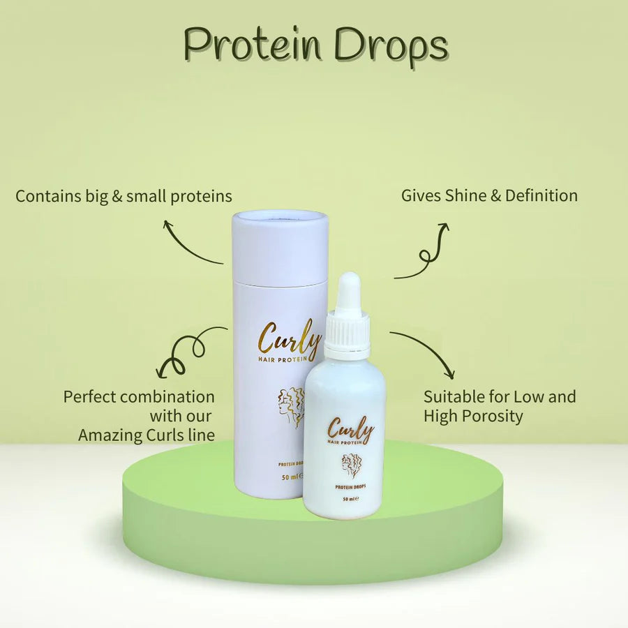 Curly Protein Drops (New Packaging)