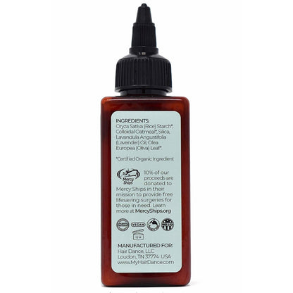 Dry Shampoo Powder 2 Ounce (Twist-Top) | Natural & Organic Ingredients | Made in USA